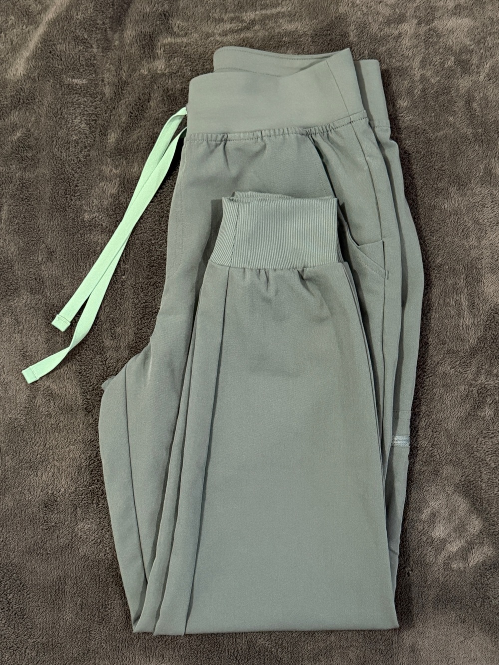 FIGS jogger pants in Bonsai